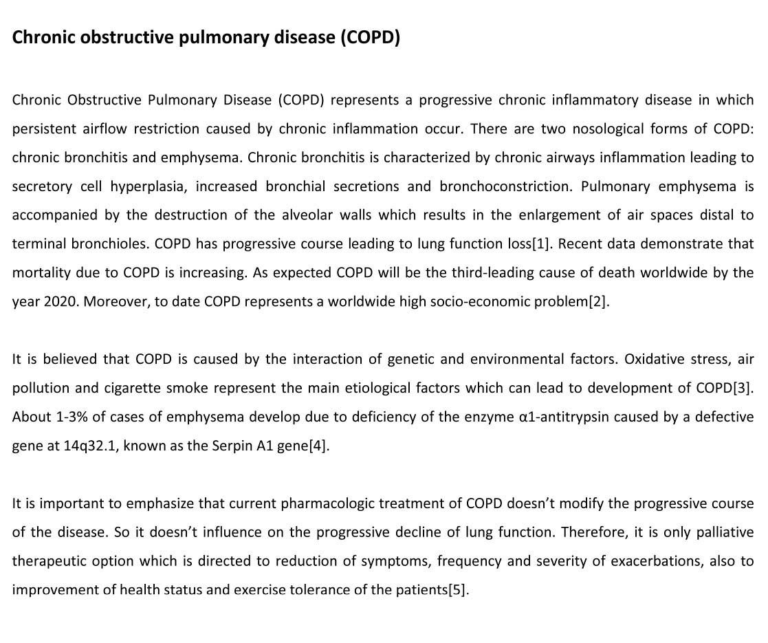 Copd research