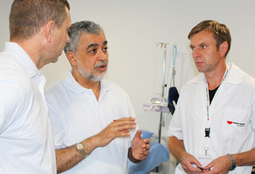 dr Nasim Ashraf at Swiss Medica clinic